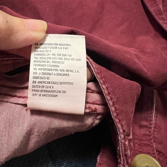 American Eagle Stretch Midi Chino shorts womens size 4 - Picture 7 of 7